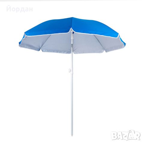 Плажен чадър с метална основа и чупещо се рамо Muhler, снимка 6 - Други - 46445501
