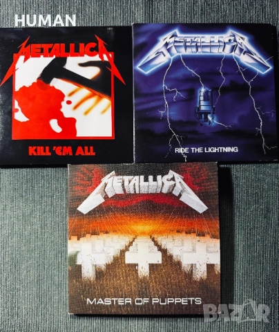 Iron Maiden - Metallica , снимка 14 - CD дискове - 54044806