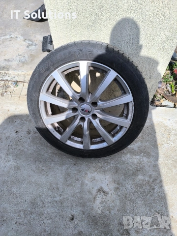 Джанти с летни гуми 7.5Jx17" 5x112 ET28