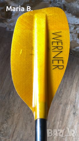 Гребло за Каяк WERNER Sherpa (197cm), снимка 7 - Водни спортове - 45396637