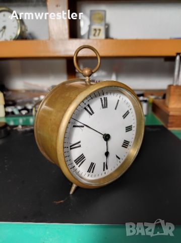 Стар Френски Механичен Часовник Japy Freres, снимка 2 - Антикварни и старинни предмети - 45210267