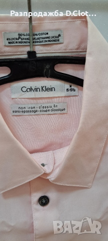 Calvin klein оригинална мъжка риза, снимка 10 - Ризи - 11013776