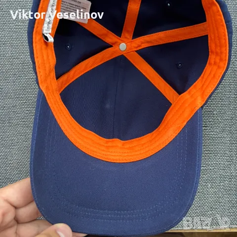 Оригинална Calvin Klein Шапка с козирка Синя One Size, снимка 4 - Шапки - 50257712
