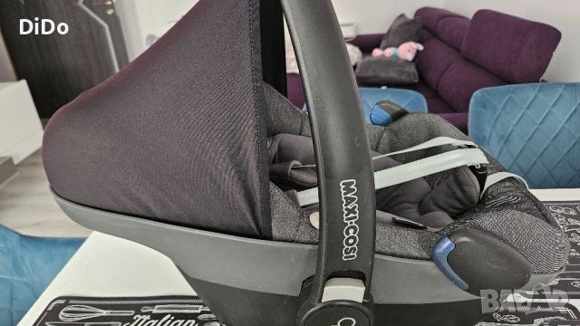 Кошче за кола, Maxi Cosi Pebble, бебешки кош MAXI Cosi, Aдаптери за количка EASYWALKER , снимка 3 - Столчета за кола и колело - 45383670