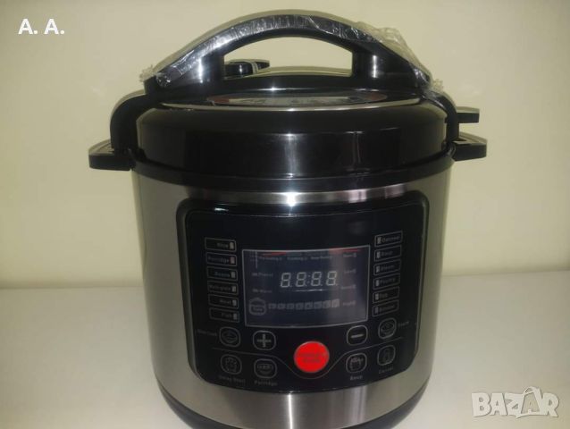 Мултикукър с готвене под налягане 6 литра и 16 програми, 1000W, снимка 2 - Мултикукъри - 45522607