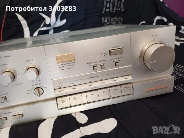 Усилвател Technics SU-V 650, снимка 4 - Ресийвъри, усилватели, смесителни пултове - 52161669