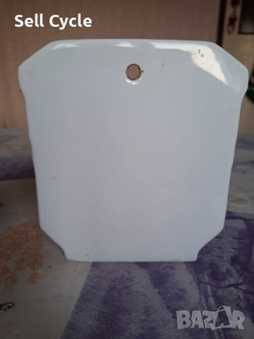 ✅БЪЛГАРСКИ ПОРЦЕЛАНОВ БУРКАН ЗА ПОДПРАВКИ❗, снимка 3 - Антикварни и старинни предмети - 53042890