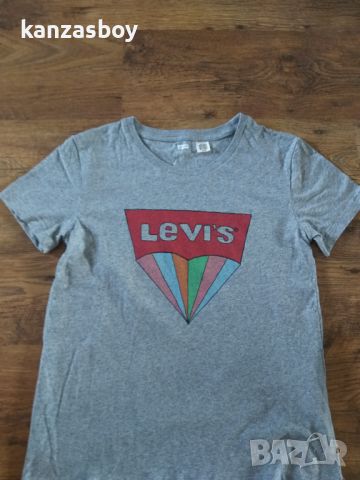 Levis - страхотна дамска тениска КАТО НОВА С, снимка 4 - Тениски - 46229093