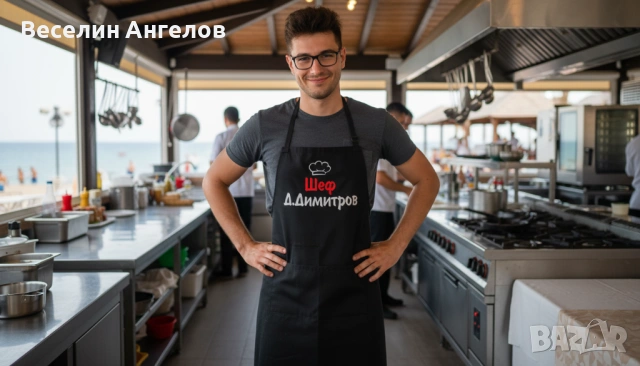 Престилки - Дълги и къси сервитьорски с щампа за вашия персонал, снимка 2 - Други - 54287799