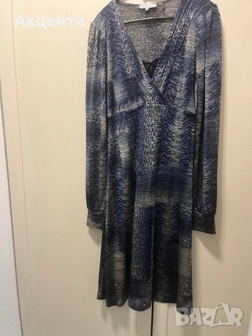 Красива рокля с модерен принт , снимка 1