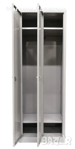Шкаф за съблекалня метален 167 х 60 х 40см., снимка 2 - Шкафове - 49813044