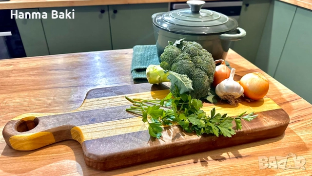 Ендгрейн дъски, подноси и дъски за мезета от DRVO Craft, снимка 4 - Аксесоари за кухня - 52366969