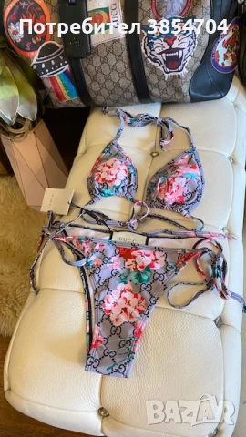 Бански бикини Гучи*Gucci technical bloom, снимка 3 - Бански костюми - 50946244