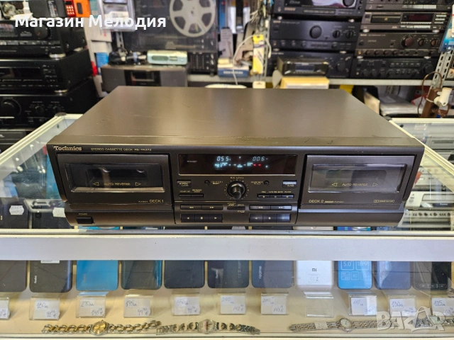 Касетен дек Technics RS-TR373  В отлично техническо и визуално състояние., снимка 2 - Декове - 53326231