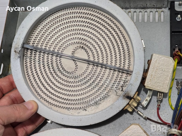 Керамичен плот за вграждане – за части (нагреватели Yueka + платки + окабеляване), снимка 2 - Печки, фурни - 52893935