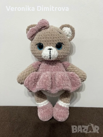 Плетени играчки-мечета, снимка 5 - Плюшени играчки - 49415972