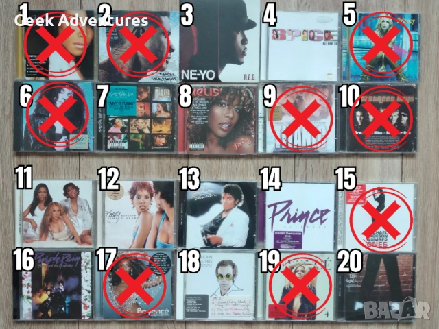 Pop и R&B Music Albums CDs Оригинални Поп РнБ Музикални Дискове, снимка 2 - CD дискове - 48890350