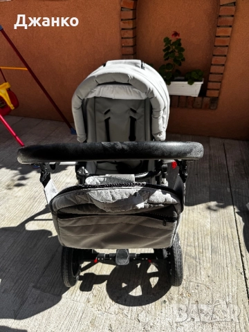 Бебешка количка vogue eco silver grey - NIO, снимка 10 - Детски колички - 51531596