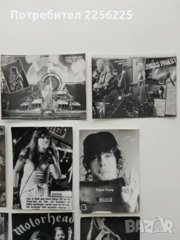 ЛОТ картички на метъл групи (лот 17), снимка 3 - Колекции - 49880187
