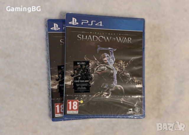 чисто нова Middle-Earth Shadow of War за PS4 / PS5 
