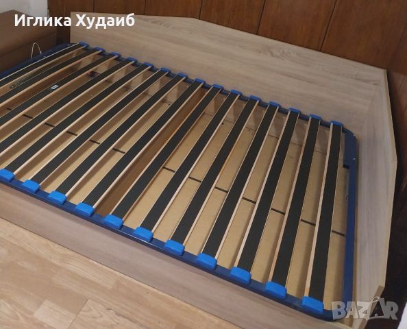 Легло с метална подматрачна рамка и повдигащ механизъм.Размери 120/190, снимка 1 - Спални и легла - 45568772