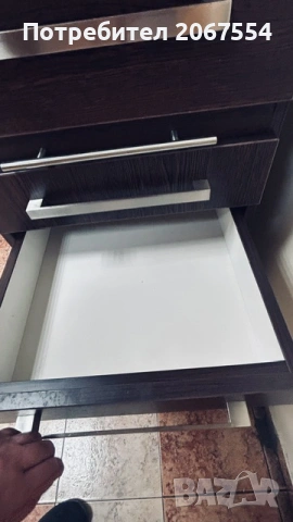 Много запазен МДФ скрин-широк 50, дълбок 60, висок 100 см., снимка 5 - Скринове - 54046600