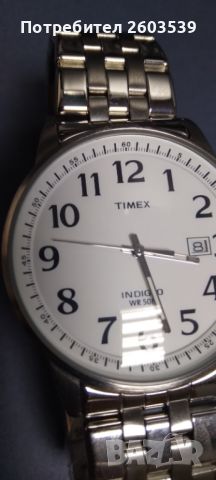 Мъжки часовник TIMEX, Indiglo, дата, снимка 4 - Мъжки - 45175211