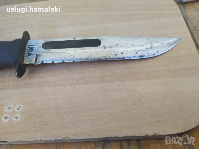 Стар нож KA-BAR за лов/колекция/туризъм, снимка 9 - Ножове - 47385091