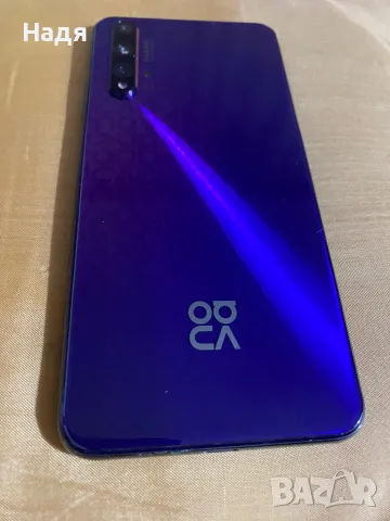 Huawei Nova 5T- 128GB/6GB,Dual SIM,лилав,зарядно, снимка 6 - Huawei - 47597324