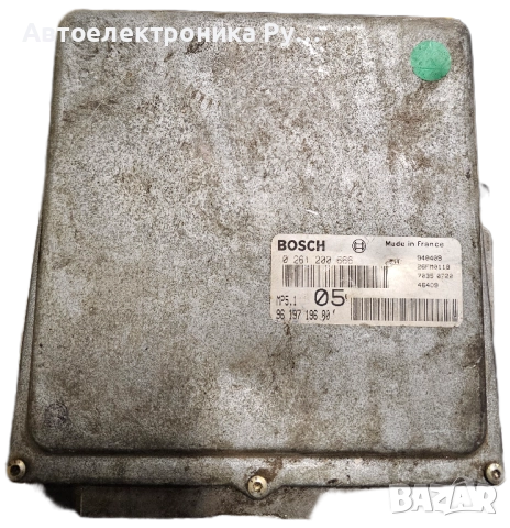 компютър Citroen Peugeot Zx Xantia 405 1.8l Ecu ,0261200666, 96 197 196 80