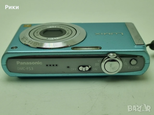 Panasonic LUMIX DMC-FS3 Digital Camera Sky Blue, снимка 10 - Фотоапарати - 53804322