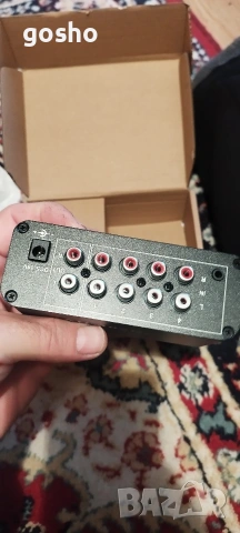 Стерео аудио миксер RCA с 4 входа и 2 изхода, комплект, снимка 3 - Еквалайзери - 53480893