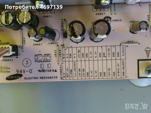 SAMSUNG LE40B550A5WXXN /BN 44-00264A/V 400H1-C05, снимка 10 - Части и Платки - 53067798