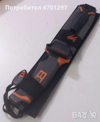 Нож за оцеляване GERBER Bear Grylls Ultimate Survival, снимка 10 - Ножове - 53029734
