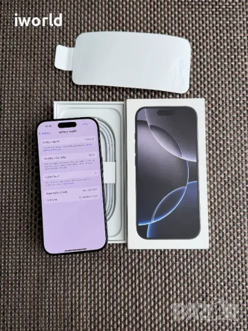 НОВ❗️256Gb❗️iPhone 16 Pro  Лизинг от 84лв/м / Black Titanium ГАРАНЦИЯ❗️, снимка 9 - Apple iPhone - 48664868