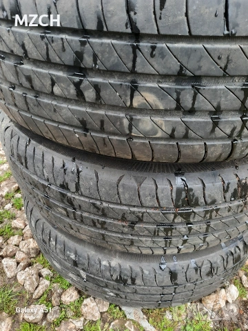 тенекиени джанти с гуми летни за мерцедес , снимка 4 - Гуми и джанти - 54059477