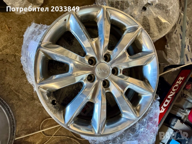 5х110 18 цола Джанти Jeep Cherokee Compass Renegade, снимка 2 - Гуми и джанти - 53790445