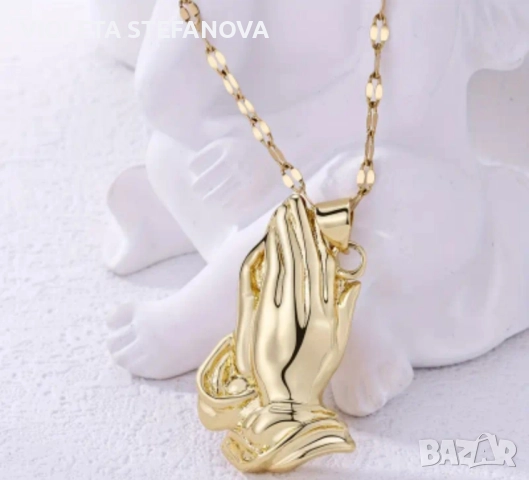 Дамски позлатени бижута от медицинска стомана , снимка 2 - Чанти - 52665733