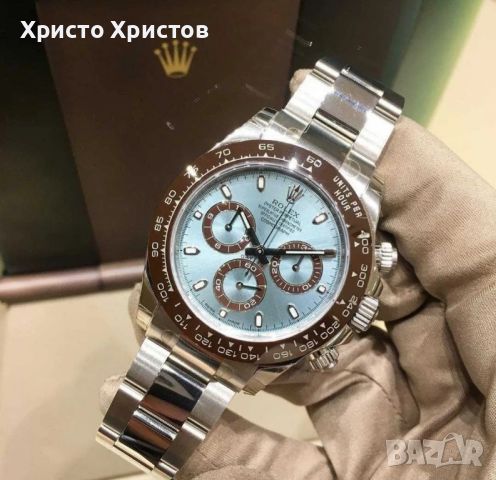 Мъжки луксозен часовник Rolex Daytona Platinum  116506, снимка 6 - Мъжки - 46806256