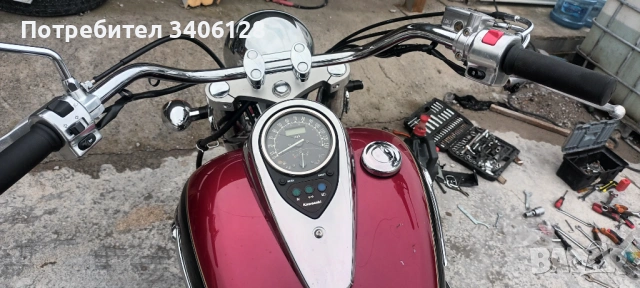 Kawasaki vulkan 900 -14000 км !!!, снимка 6 - Мотоциклети и мототехника - 53475266