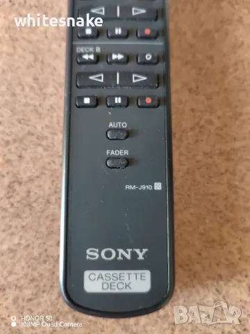 Sony RM-J910 , снимка 3 - Декове - 46829419