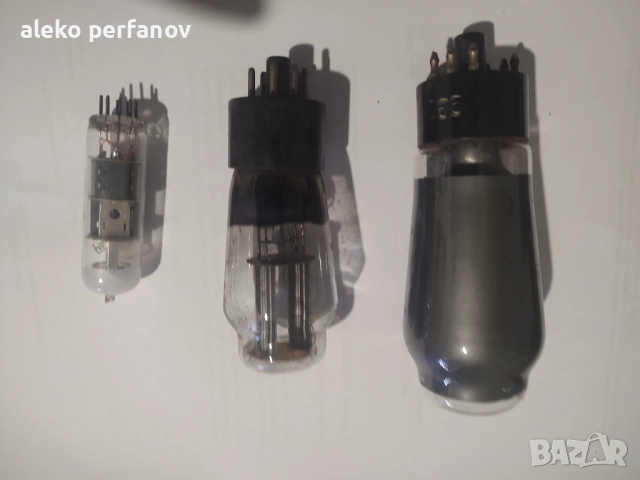 Радио лампи, стари, снимка 5 - Радиокасетофони, транзистори - 52259550