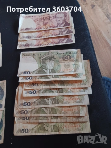 банкноти Полша, снимка 2 - Нумизматика и бонистика - 54043943