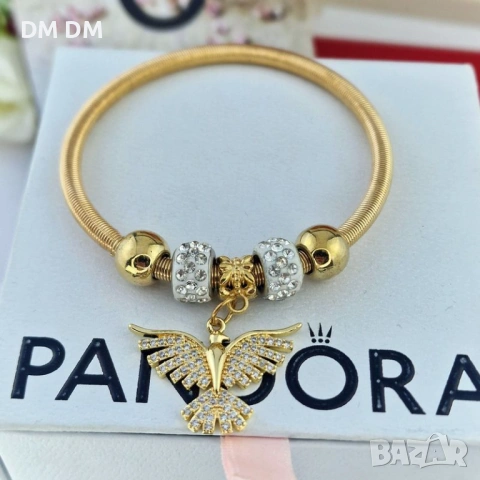 Гривна “Golden Angel Wings” с позлата 