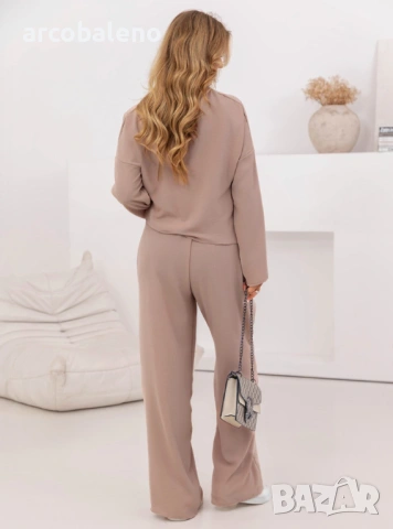 Дамски комплект блуза и панталон Johnnie, 4цвята , снимка 18 - Комплекти - 53571704