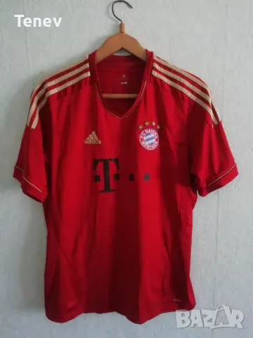 Байерн Мюнхен 2011/2012/2013 оригинална тениска фланелка Adidas Bayern Munich Munchen L , снимка 1 - Тениски - 49028344