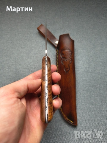 Ръчно изработен нож, снимка 3 - Ножове - 53807398