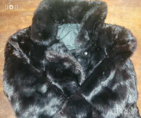 НОРКА /визон естествен косъм дълго палто, снимка 10 - Палта, манта - 53300103