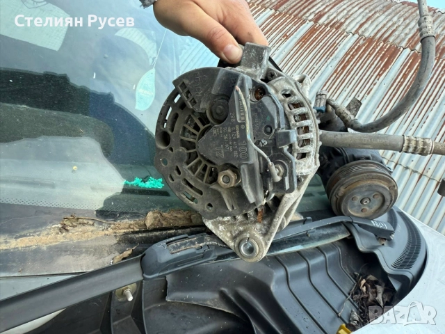 динамо алтернатор   за opel zafira a или corsa c  1.6 101 к.с БЕНЗИН код на мотора X16XE20Z84045  , снимка 5 - Части - 52537823