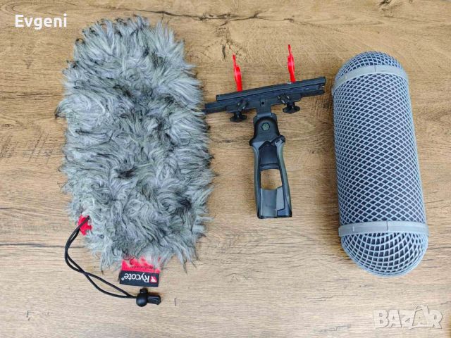 Микрофон Sennheiser 8060 + Rycote , снимка 5 - Микрофони - 45555609